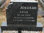 JORDAAN Pieter 1907-1986