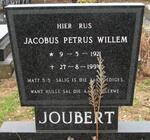 JOUBERT Jacobus Petrus Willem 1921-1994