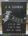 ROUX J.A. 1918-1982