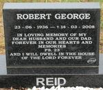 REID Robert George 1936-2008