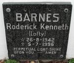 BARNES Roderick Kenneth 1942-1996