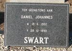 SWART Daniel Johannes 1902-1990