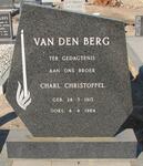BERG Charl Christoffel, van den 1915-1984