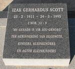 SCOTT Izak Gerhardus 1911-1995
