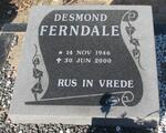 FERNDALE  Desmond 1946-2000