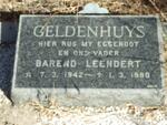 GELDENHUYS Barend Leendert 1942-1980