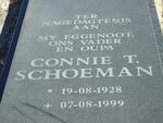 SCHOEMAN Connie T. 1928-1999