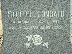 LOMBARD Stoffel 1923-1983