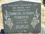 PENBERTHY Cornelia Getruida 1927-1991