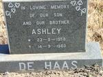 HAAS Ashley, de 1958-1980