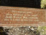 WILLIAMSON Jane Eliza -1953