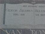 TONDER Gideon Jacobus, van -1918 & Helena Jacoba SNYMAN -1919