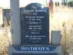 OOSTHUIZEN George F. 1878-1958