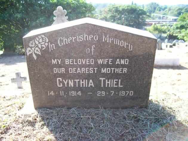THIEL Cynthia 1914-1970