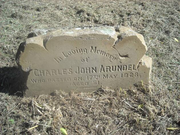 ARUNDEL Charles John -1928