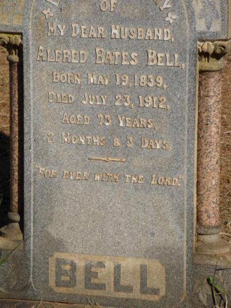 BELL Alfred Bates 1839-1912