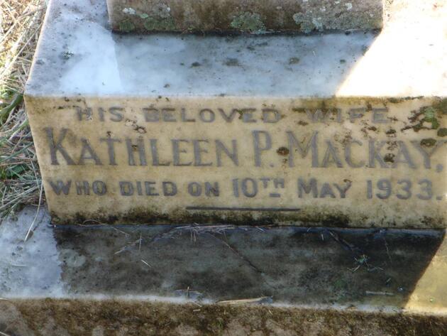 MACKAY Kathleen P. -1933