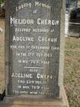 CHERON Melidor -1905 & Adeline -1913 
