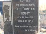 HERBST Gert Cornelius 1930-1944
