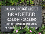 BRADFIELD Dallys George Archie 1944-2010
