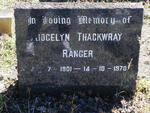 RANGER Jocelyn Thackwray 1901-1970