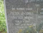 MERWE Pieter Jacobus 1897-1974 & Wilhelmina Christina MARAIS 1896-1964 