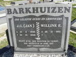 BARKHUIZEN J.G. 1946-2006 & Willine E. 1951-