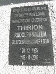 THIRION Rudolph Willem 1965-2003