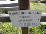 KLEINBOOI Lungile Austin 1983-2008