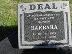 DEAL Barbara 1953-2004