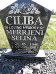CILIBA Merrjeni Selina 1940-2001