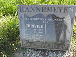 KANNEMEYER Christie 1935-1999