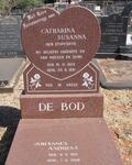 BOD Johannes Andrias, de 1917-1999 & Catharina Susanna STOPFORTH 1923-1991
