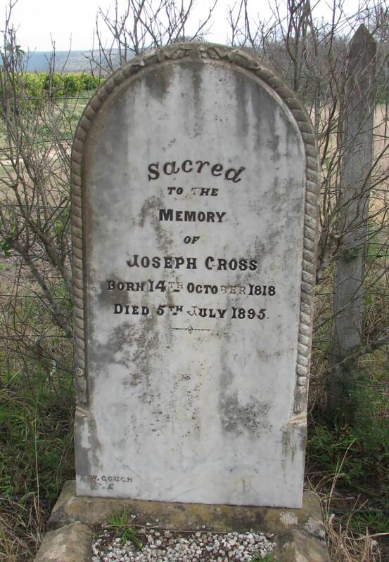 CROSS Joseph 1818-1895