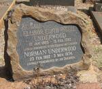 UNDERWOOD Norman 1892-1974 & Ellinor Edith 1899-1962