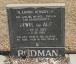 RUDMAN Alf & Jewel 1929-1966