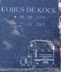 KOCK Cobus, de 1959-2002