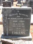 EHLERS Adam Johan 1885-1964