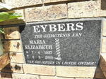 EYBERS Maria Elizabeth 1937-2005