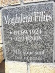 FILLIES Magdalena 1924-2008