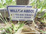 ABDOL Willem 1944-2008
