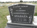 DYABAZA Nofenitshala 1941-2004