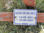 ABDOL Bulelwa She-earl 2003-2003