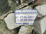 KHANYA Lisa 2003-2004