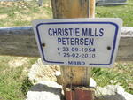 PETERSEN Christie Mills 1954-2010