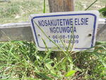 NGCUWGOA Nosakutetwe Elsie 1940-2009