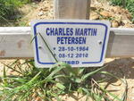 PETERSEN Charles Martin 1964-2010