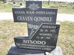 NTSODO Craven Qondile 1975-1996