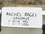 ERASMUS Rachel Ragel 1904-1996