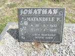 JONATHAN Matandele P. 1922-1998